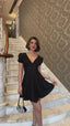 The Celeste Puff Sleeve Mini Dress – 1167
