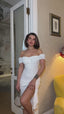 The Sophia Off-Shoulder Midi Dress – 1003