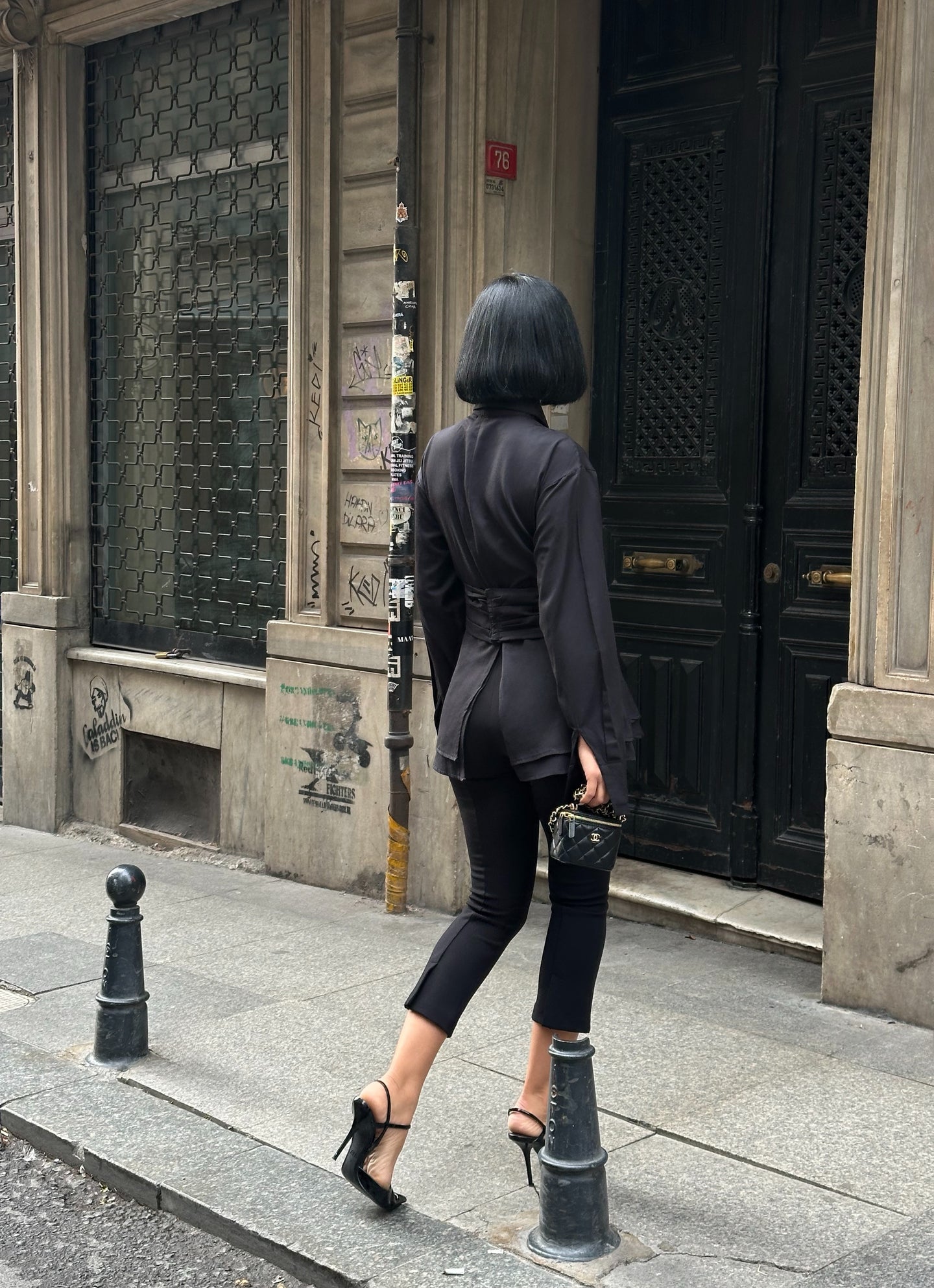 Sculpted Elegance Longline Shirt Dress Wrap Waist 1267