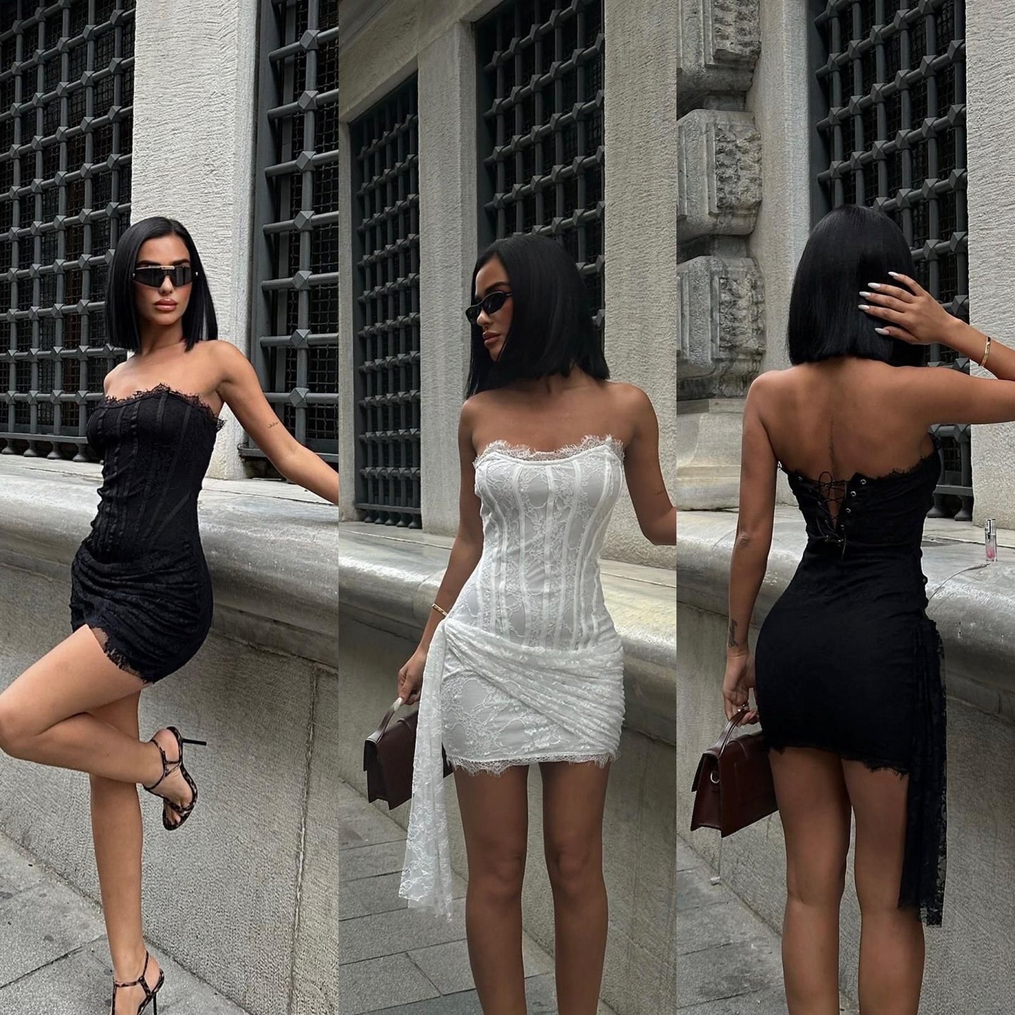 The Luxe Corset Mini Dress - 1031