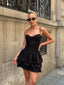 The Ruffle Tiered Mini Dress – 1103