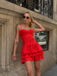 The Ruffle Tiered Mini Dress – 1103