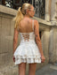 The Ruffle Tiered Mini Dress – 1103