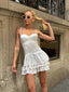 The Ruffle Tiered Mini Dress – 1103
