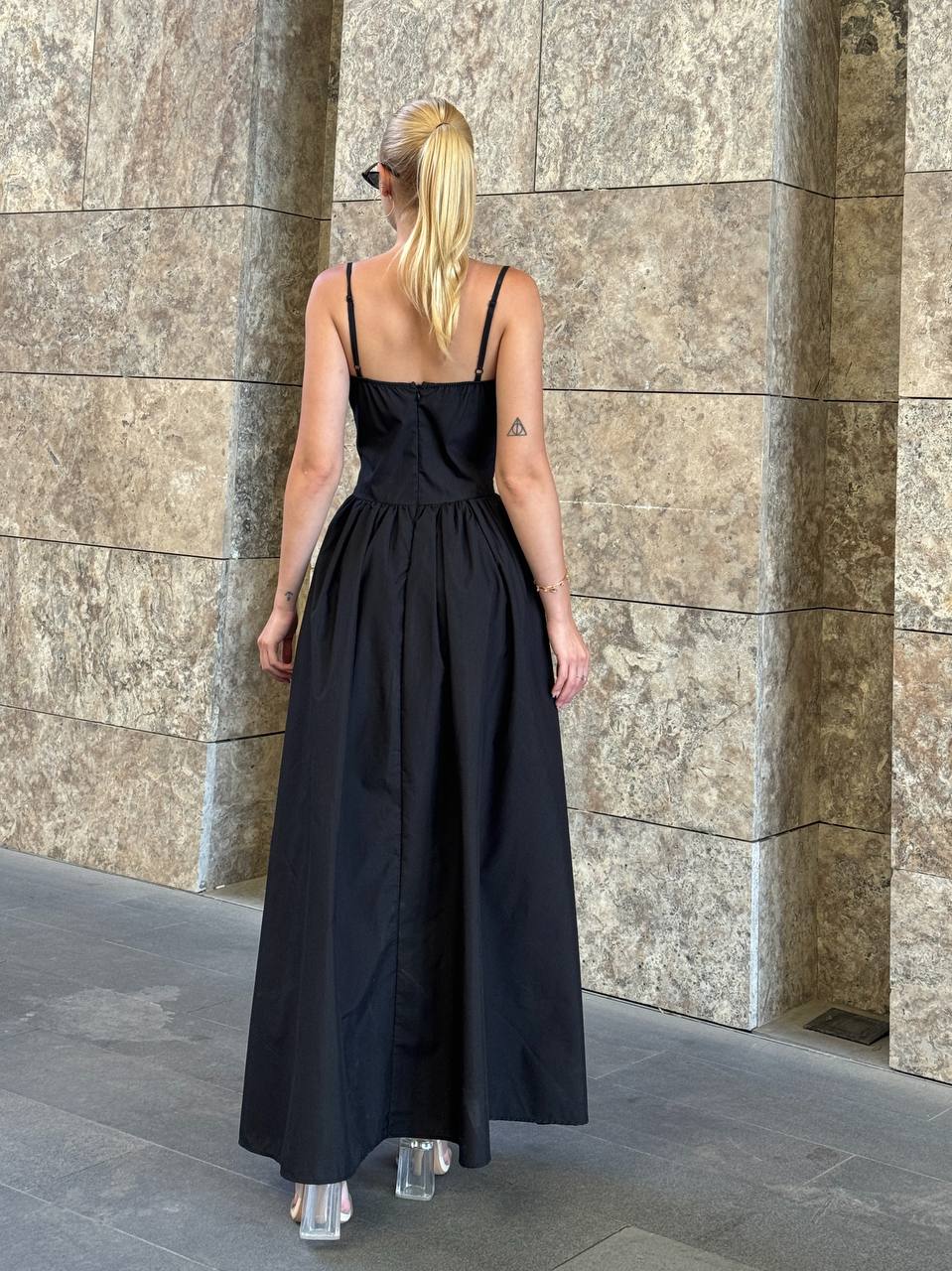 The Timeless Luxe Corset Maxi Dress – 1098