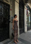 The Wild Elegance Leopard Print Maxi Dress – 1093