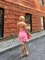 The Bella Sweetheart Off-Shoulder Mini Dress – 1216