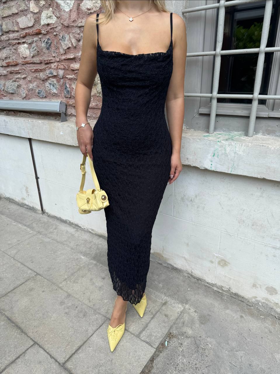 The Coastal Glow Crinkle Midi Dress - 1224