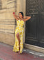 Sunset Muse Crochet Bodycon Dress - 1225