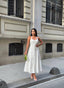 Riviera Backless Halter Midi Dress Elegant Summer Flow - 1230