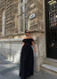 The Enchanted Elegance Off-Shoulder Maxi Dress – 1089