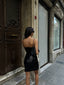 The Noir Sequin Mini Dress – 1085