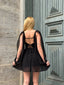 The Celeste Chiffon Flare Mini Dress – 1082