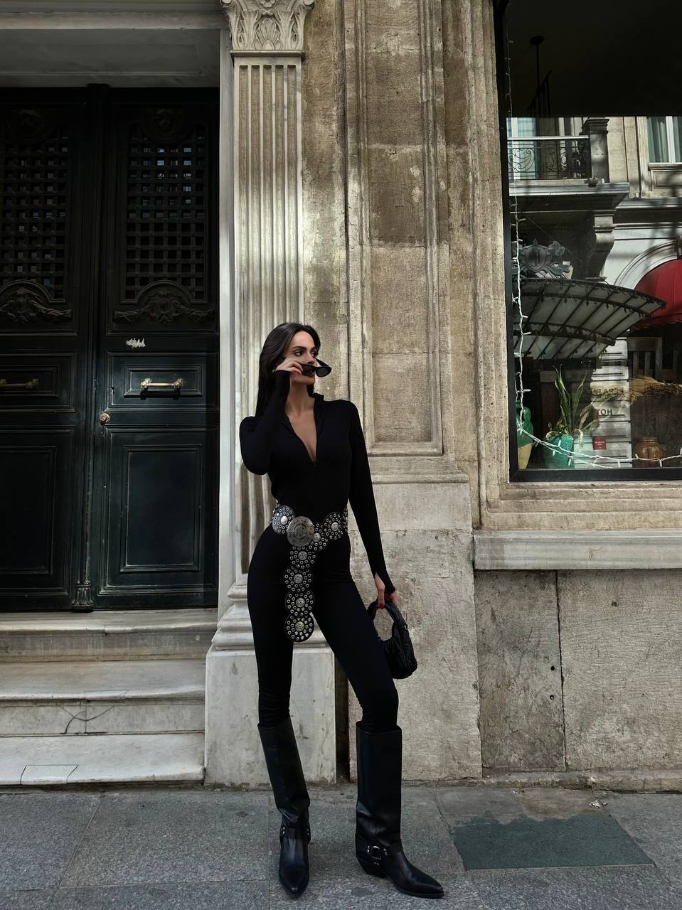 The Sleek Zip-Up Jumpsuit – 1074