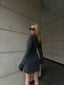The Bella Ribbed Knit Mini Dress – 1070