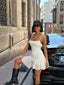 The Urban Romance Textured Mini Dress – 1237