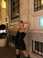 Midnight Glitter Sequin Mini Dress – 1059