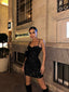Midnight Glitter Sequin Mini Dress – 1059