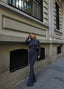 The Luxe Ruched Long-Sleeve Jumpsuit – 1046