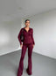 The Luxe Zip-Up Two-Piece Set – 1038