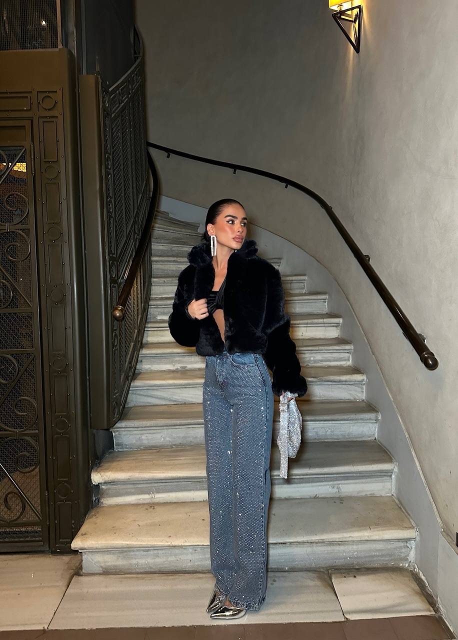 The Luxe Faux Cropped Jacket – 1037