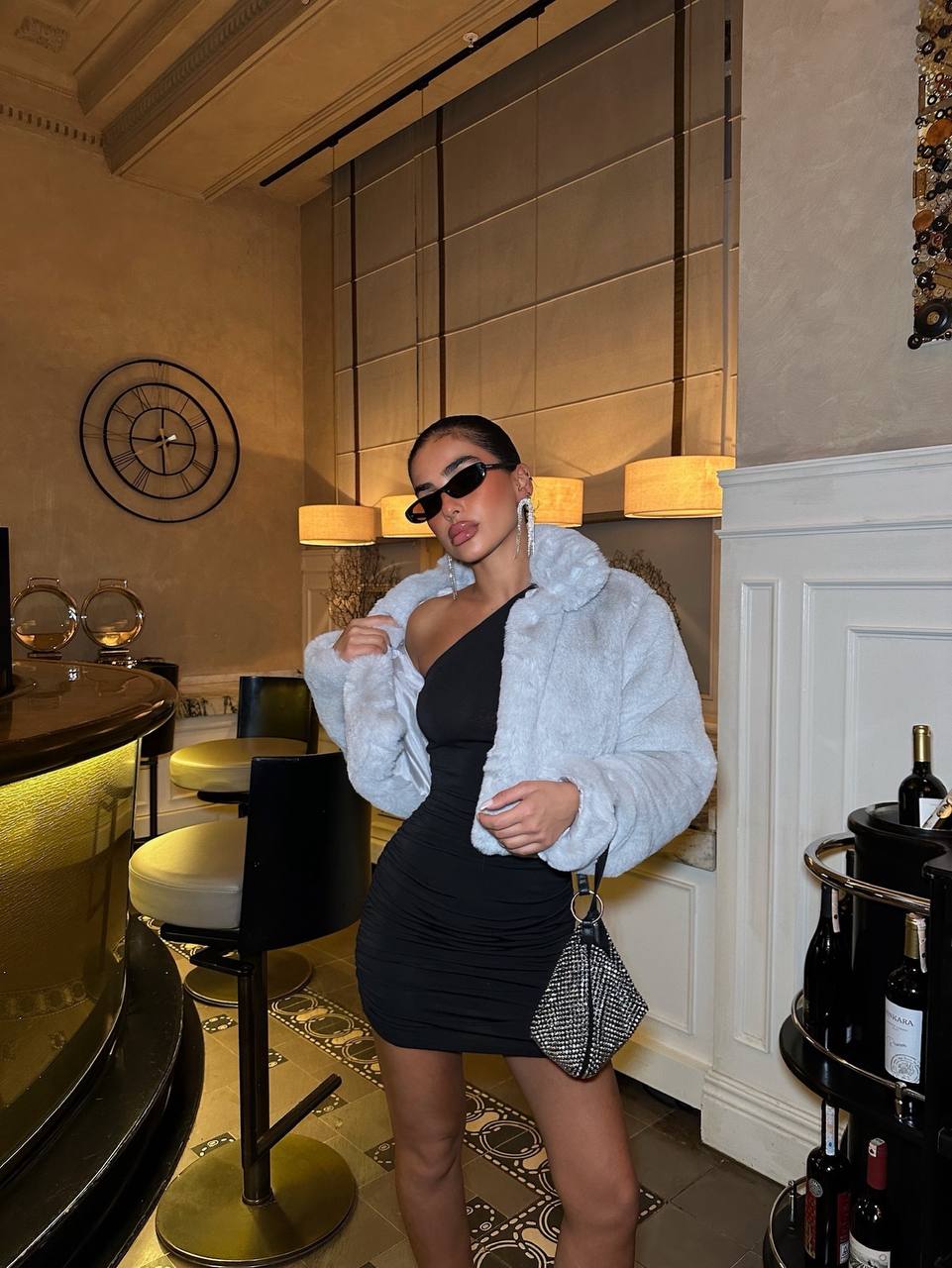 The Luxe Faux Cropped Jacket – 1037