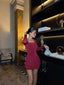 The Seraphina Ruched Mini Dress - 1010
