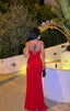 The Vivienne Spaghetti Strap Gown Maxi Dress- 1015