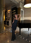 The Luxe Halter Tiered Maxi Dress - 1025