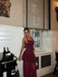The Luxe Halter Tiered Maxi Dress - 1025
