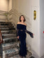 The Seraphina Off-Shoulder Gown Maxi Dress- 1012