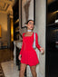 The Seraphina Ruched Mini Dress - 1010
