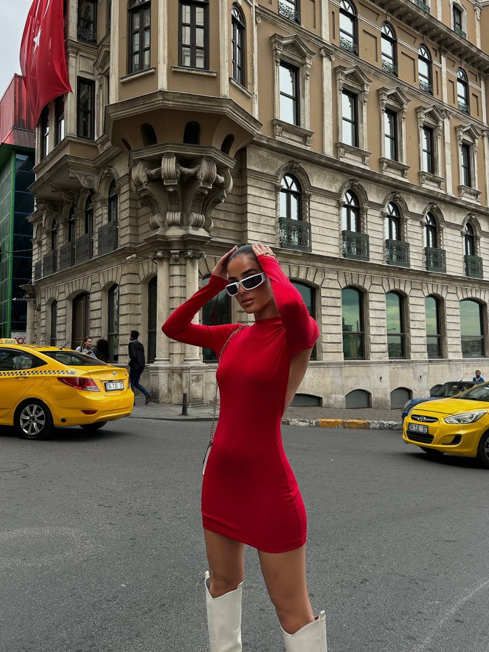 The Luxe Allure Open-Back Mini Dress - 1017