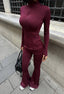 The Luxe Zip-Up Two-Piece Set – 1038
