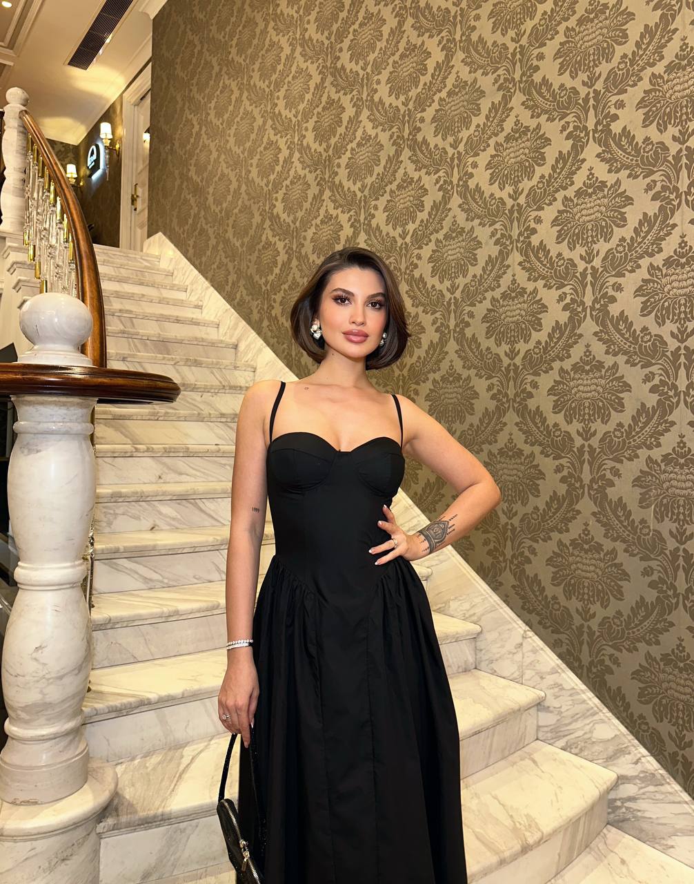 The Belle Corset Maxi Dress – 1168