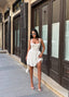 The Valencia Sweetheart Mini Dress Coastal Muse - 1203