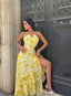 Sunset Muse Crochet Bodycon Dress - 1225