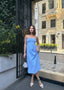 Serenity Smocked Strap Midi Dress - 1220