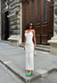 The Florence Crochet Maxi Dress Textured Romance - 1183
