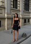 The Valencia Sweetheart Mini Dress Coastal Muse - 1203