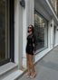 The Glam Sequin One-Shoulder Mini Dress – 1047