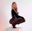 Noir Lace Illusion Full Bodysuit  Bold Elegance - 1180