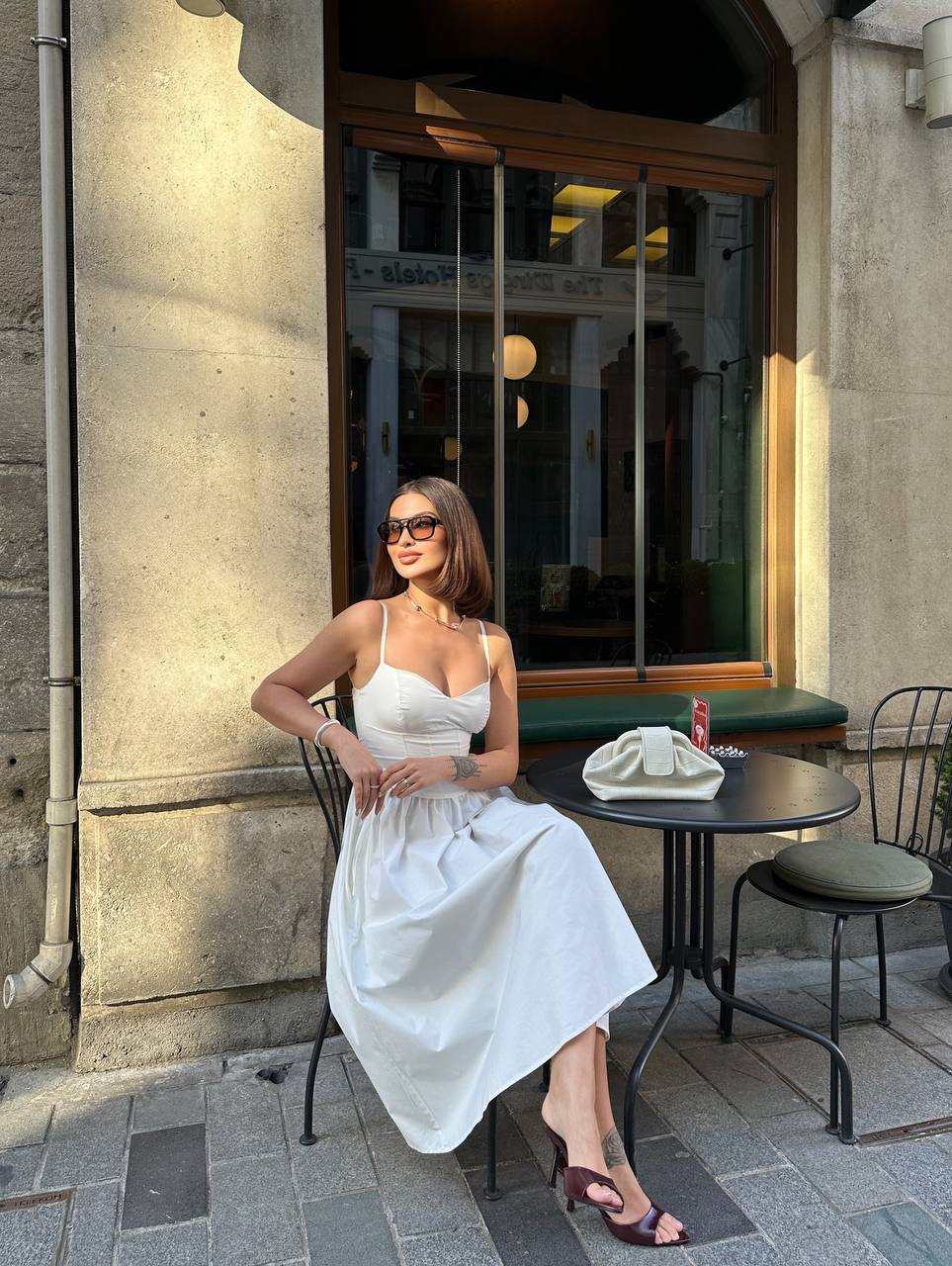 The Seraphina Sweetheart Corset Midi Dress - 1199