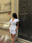 Celeste Ruffle Tiered Mini Dress - 1205