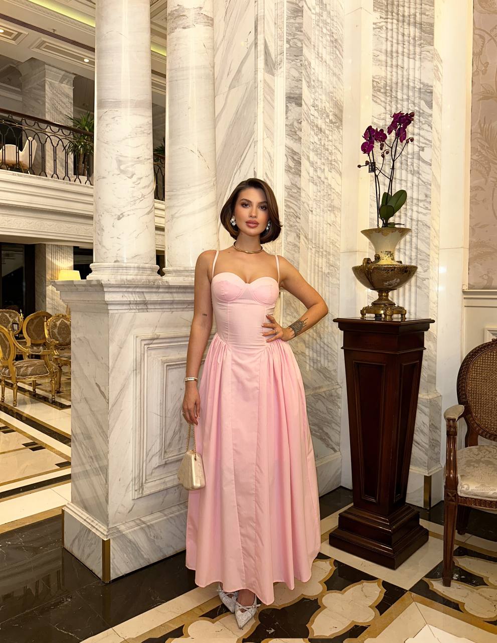 The Belle Corset Maxi Dress – 1168