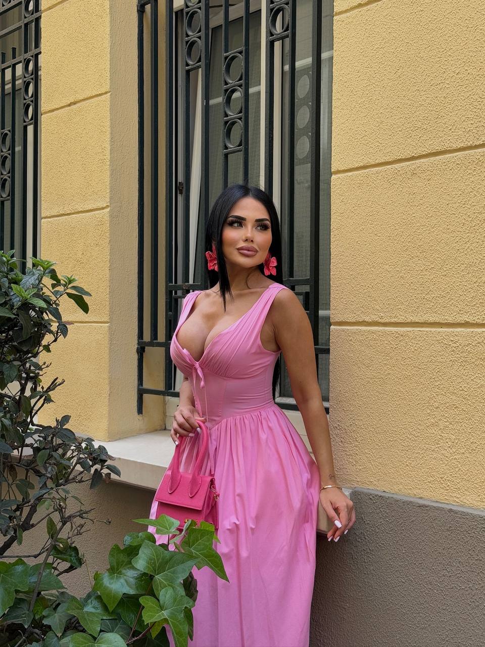 The Riviera Corset Maxi Dress - 1201