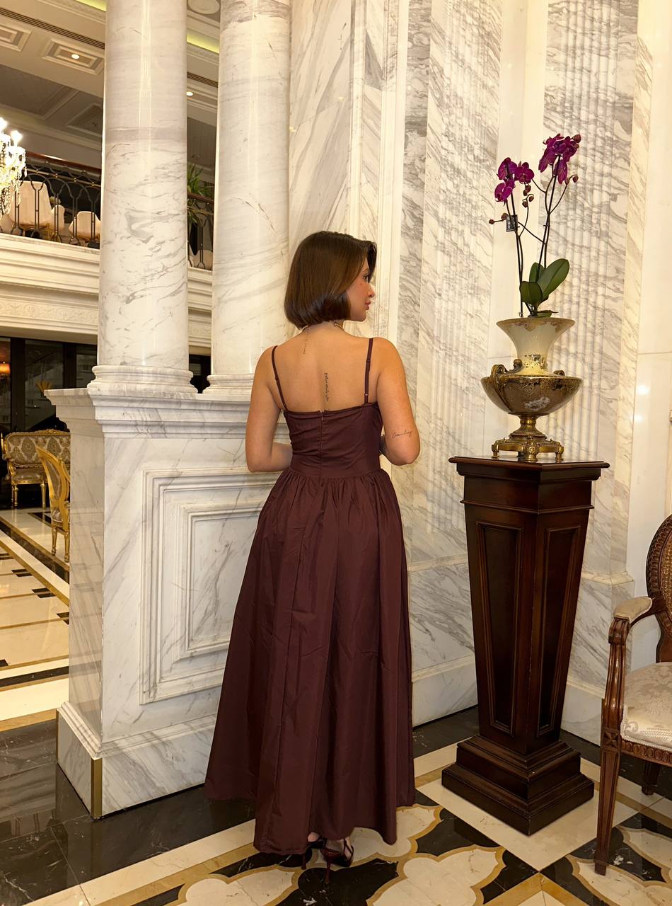 The Belle Corset Maxi Dress – 1168