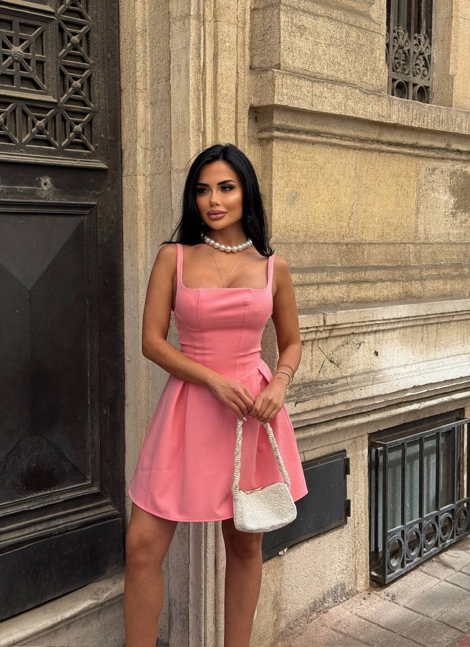 The Bella Curve Mini Dress Sleek & Sweet - 1215