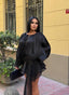 Celeste Pleated Flare Mini Dress Romantic Chic - 1234