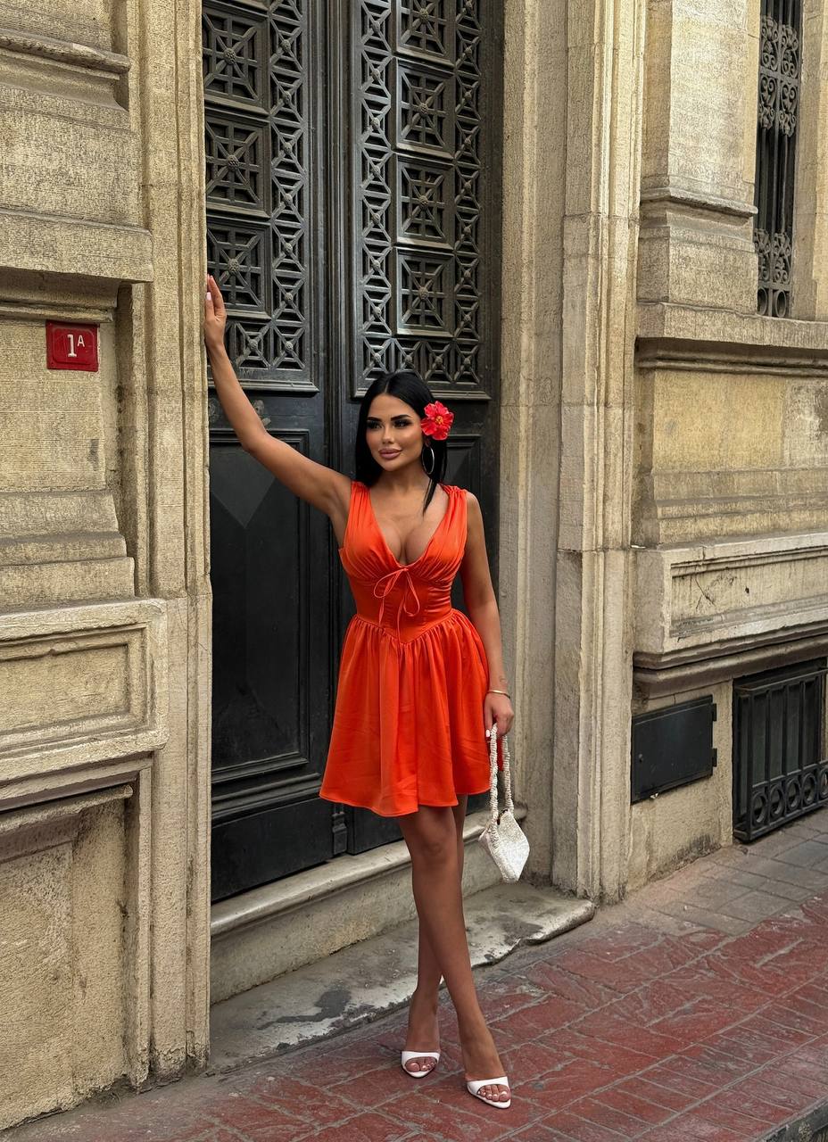 The Milan Ruched Corset Mini Dress - 1200